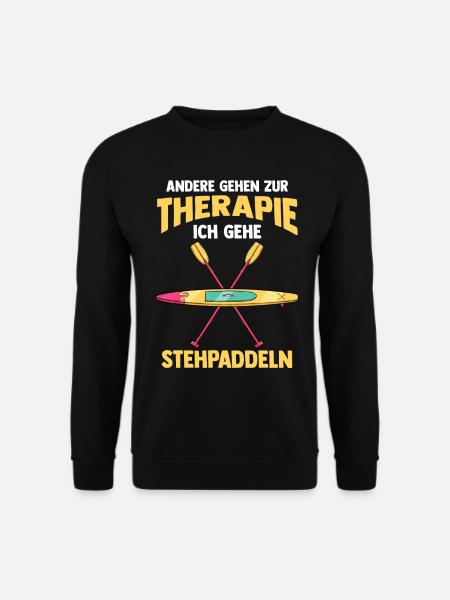 Stand Up Paddeling - Unisex Pullover - Schwarz