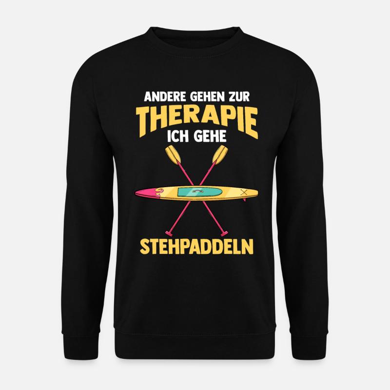 Stand Up Paddeling - Unisex Pullover - Schwarz