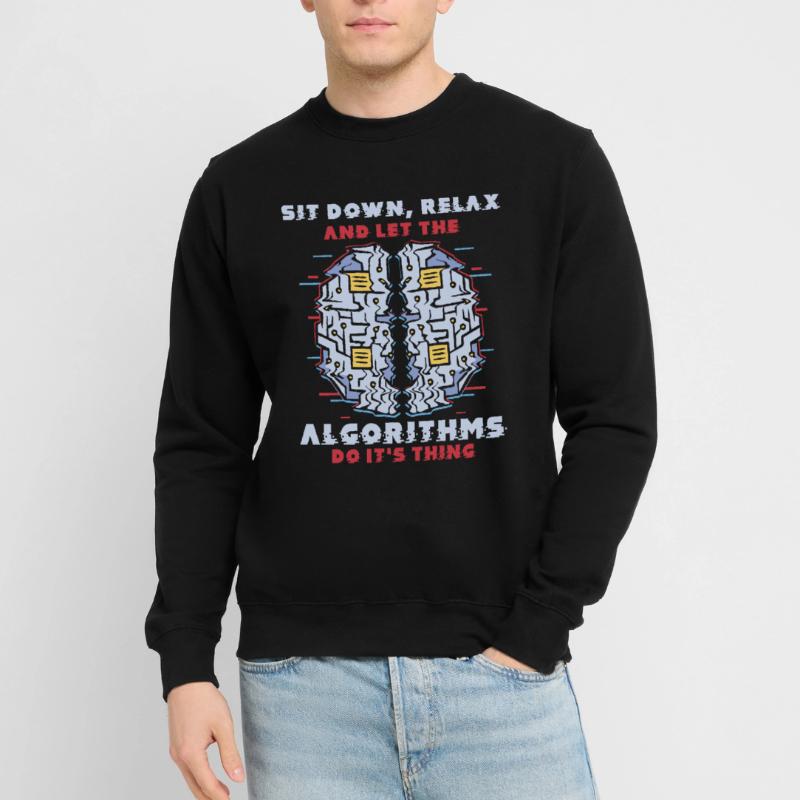 Computer Algorithmus Programmierer Künstliche Unisex Pullover