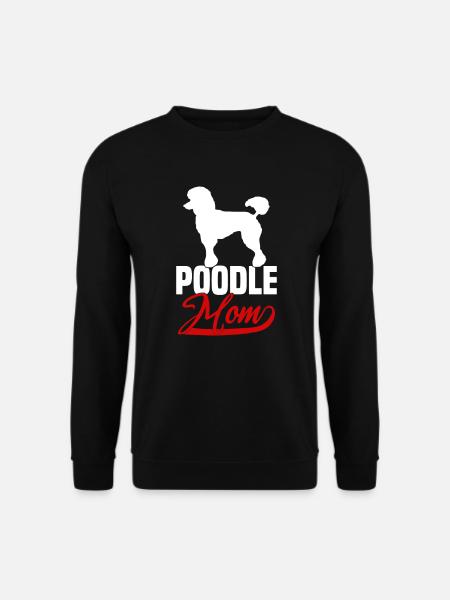 Poodle Mom - Unisex Sweatshirt - black