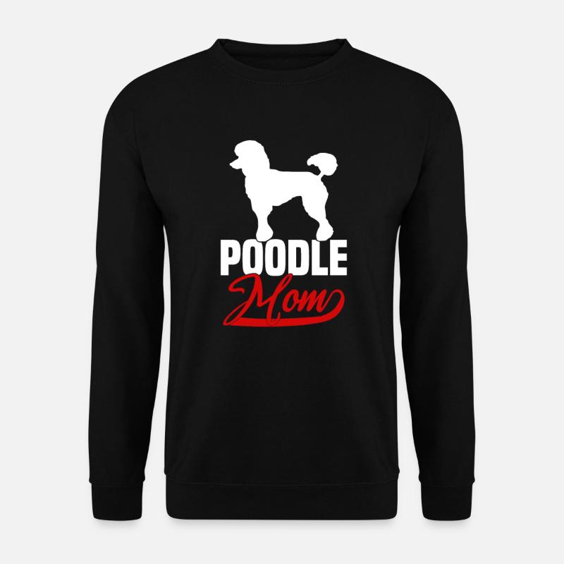 Poodle Mom - Unisex Sweatshirt - black