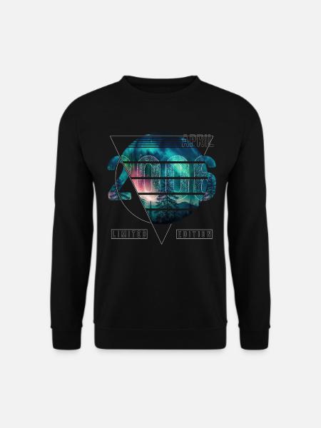 Limited Edition 2006 April Geburtstag Polarlicht - Unisex Pullover - Schwarz