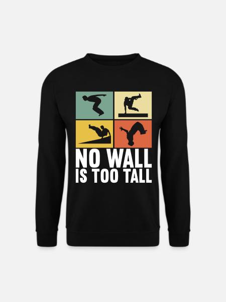 Parkour Freerunning - Unisex Sweatshirt - black