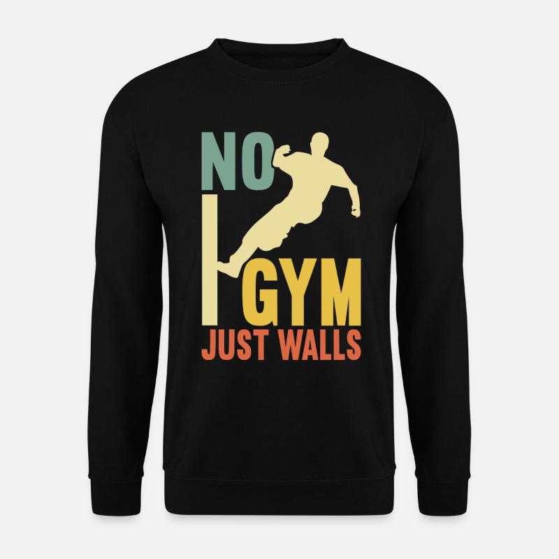 Parkour Freerunning - Unisex Pullover - Schwarz