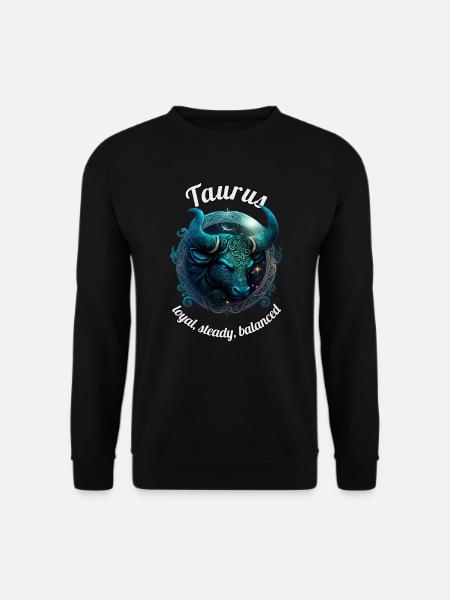 Taurus Zodiac Taurus Astronomy - Unisex Sweatshirt - black