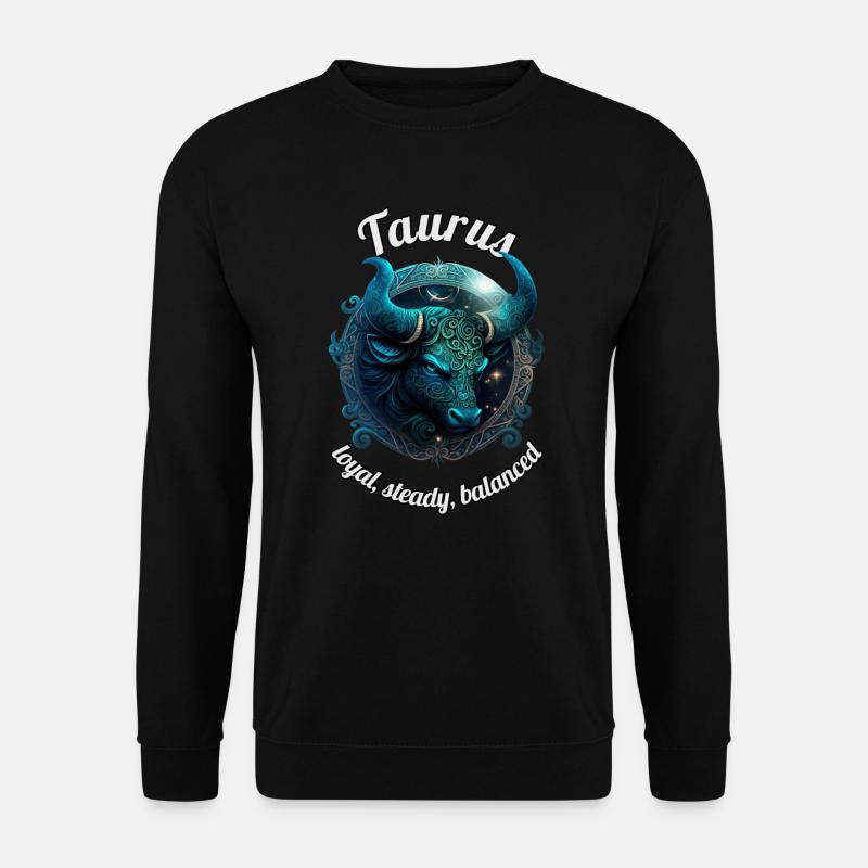 Taurus Zodiac Taurus Astronomy - Unisex Sweatshirt - black