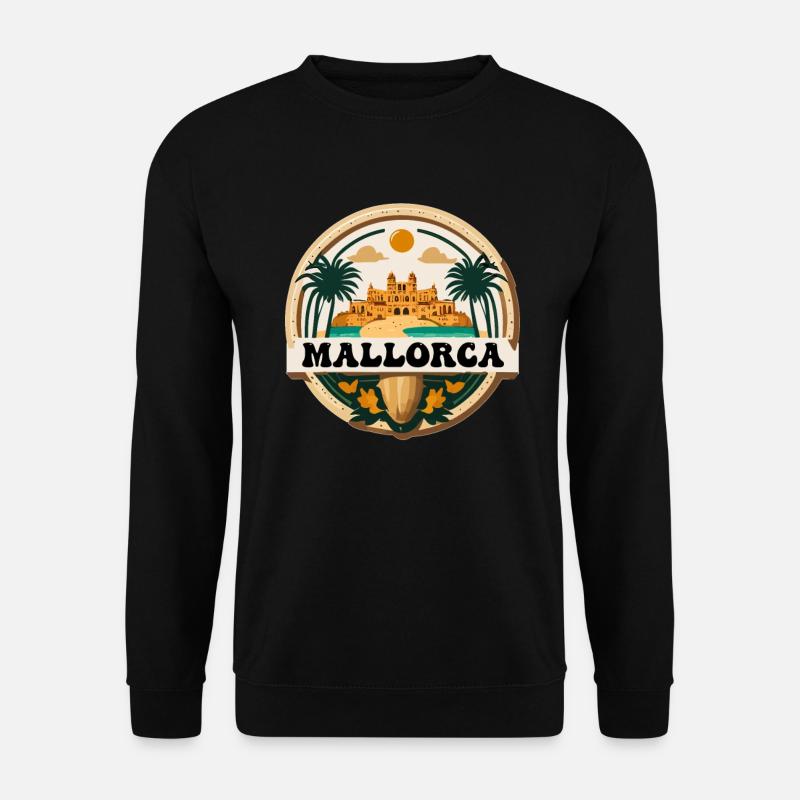 Mallorca Logo - Unisex Sweatshirt - black