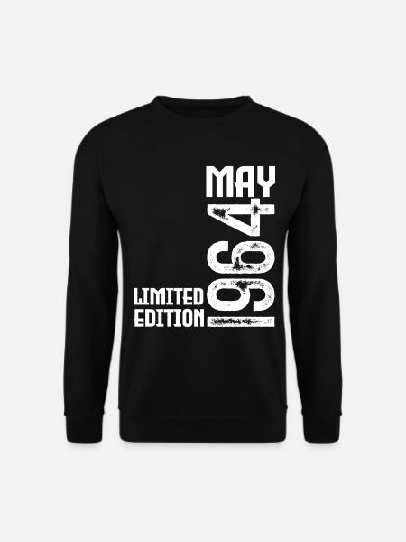 Geschenk Mai 1964. Jubiläum Mai 1964. Mai 1964. - Unisex Pullover - Schwarz