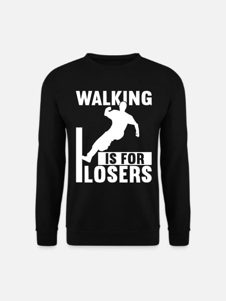 Parkour Freerunning - Unisex Sweatshirt - black