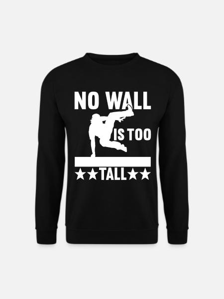 Parkour Freerunning - Unisex Sweatshirt - black