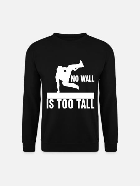Parkour Freerunning - Unisex Sweatshirt - black