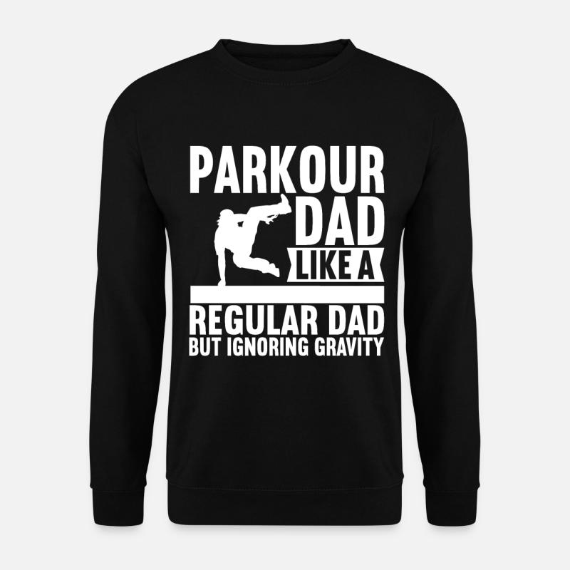 Parkour Freerunning - Unisex Sweatshirt - black