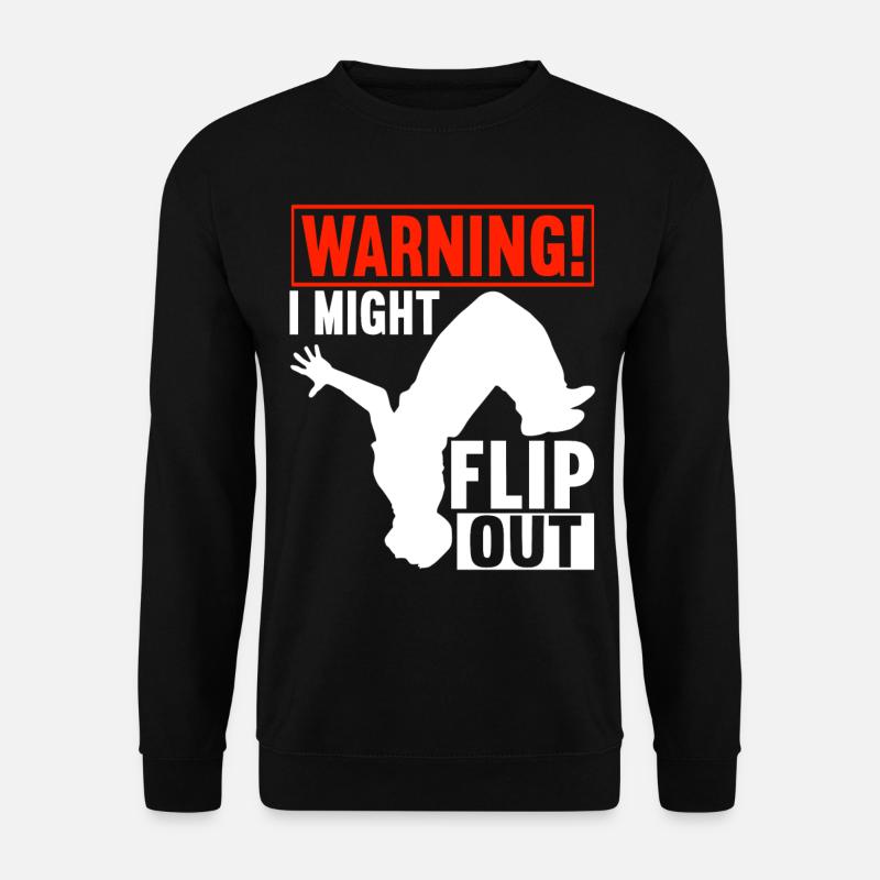 Parkour Freerunning - Unisex Sweatshirt - black