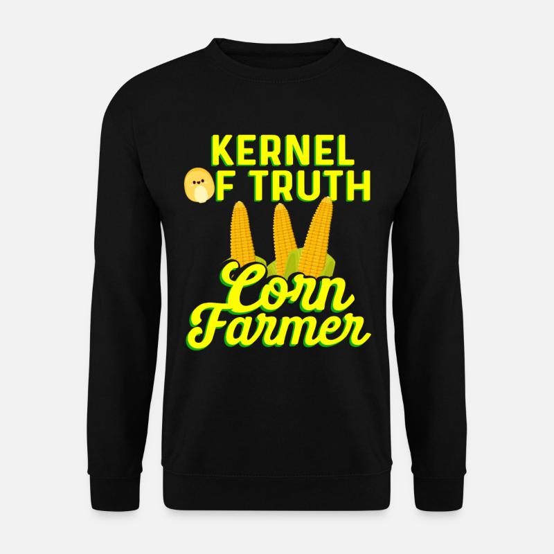 Mais Landwirtschaft Nutzpflanzen Landwirtschaft - Unisex Pullover - Schwarz
