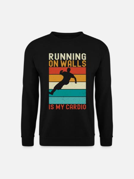 Parkour Freerunning - Unisex Sweatshirt - black