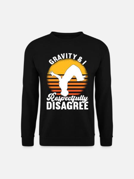 Parkour Freerunning - Unisex Sweatshirt - black
