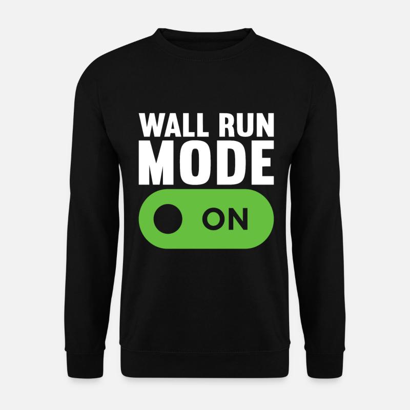 Parkour Freerunning - Unisex Sweatshirt - black