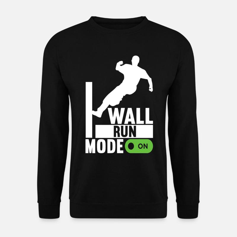 Parkour Freerunning - Unisex Sweatshirt - black