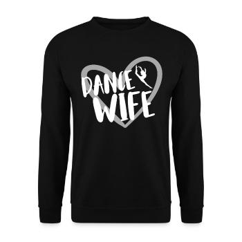 Tanzen Für Tänzer - Unisex Pullover - Schwarz - Vorne - Alina (178cm) & Michal (187cm)