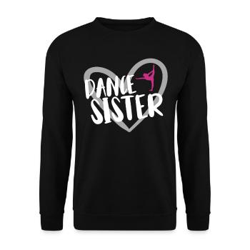 Tanzen Für Tänzer - Unisex Pullover - Schwarz - Vorne - Alina (178cm) & Michal (187cm)