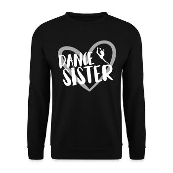 Tanzen Für Tänzer - Unisex Pullover - Schwarz - Vorne - Alina (178cm) & Michal (187cm)
