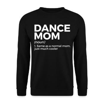 Tanzen Für Tänzer - Unisex Pullover - Schwarz - Vorne - Alina (178cm) & Michal (187cm)