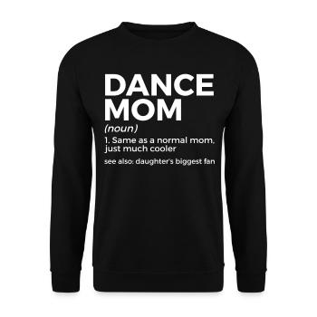 Tanzen Für Tänzer - Unisex Pullover - Schwarz - Vorne - Alina (178cm) & Michal (187cm)