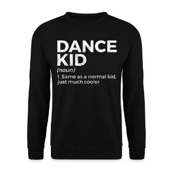 Tanzen Für Tänzer - Unisex Pullover - Schwarz - Vorne - Alina (178cm) & Michal (187cm)