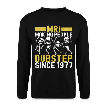 Radiology Radiologist - Unisex Sweatshirt - black - Front - Alina (178cm) & Michal (187cm)