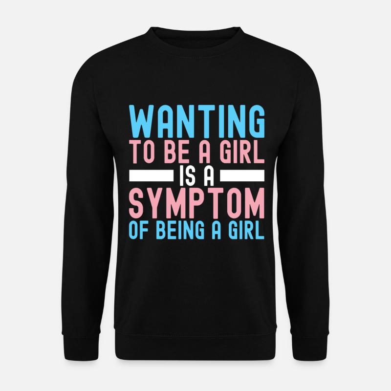 Transgender Trans LGBTQ - Unisex Sweatshirt - black