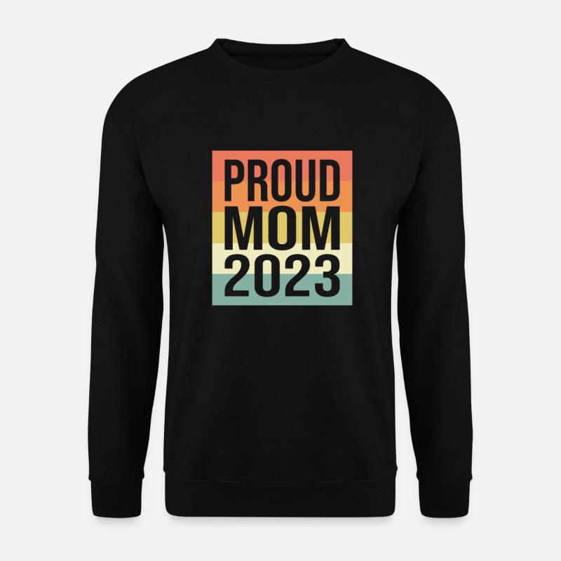stolze Mama Retro 2023 - Unisex Pullover - Schwarz