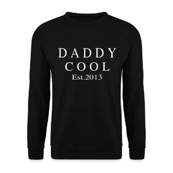 Daddy Cool est 2013 - Sweat-shirt Unisexe - noir - Devant - Alina (178cm) & Michal (187cm)