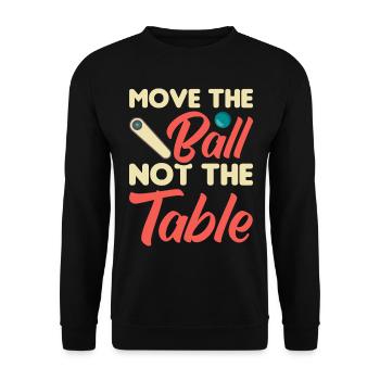 Flipper Retro Pinball Flipperautomat Bumper - Sweat-shirt Unisexe - noir - Devant - Alina (178cm) & Michal (187cm)