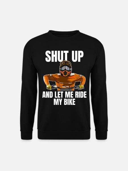 Motocross / Enduro / Freestyle mx / Dirtbike retro - Unisex Pullover - Schwarz