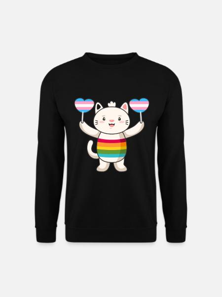Transgender Trans LGBTQ - Unisex Sweatshirt - black