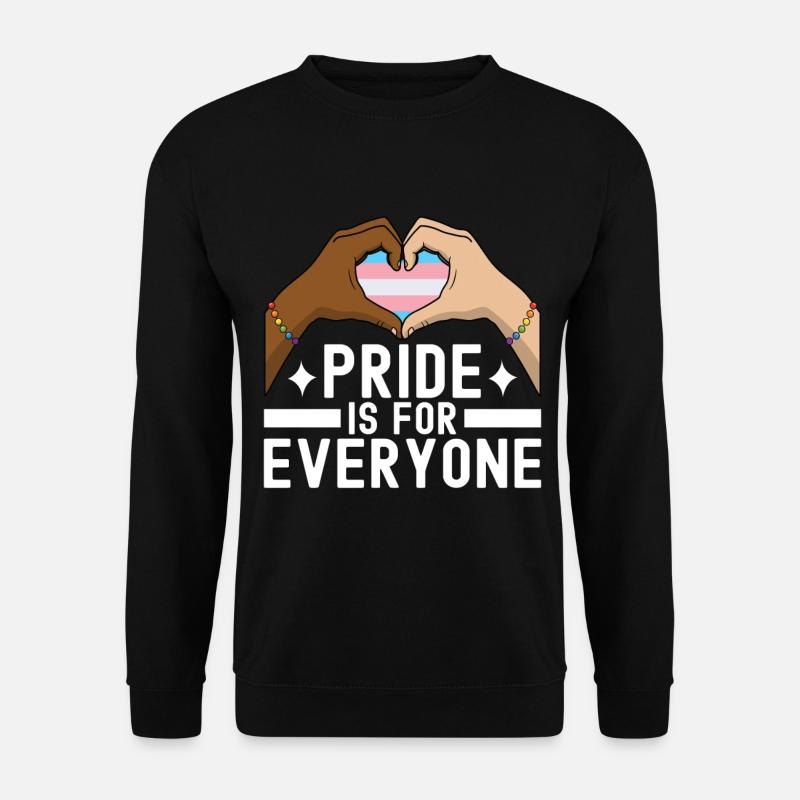 Transgender Trans LGBTQ - Unisex Sweatshirt - black