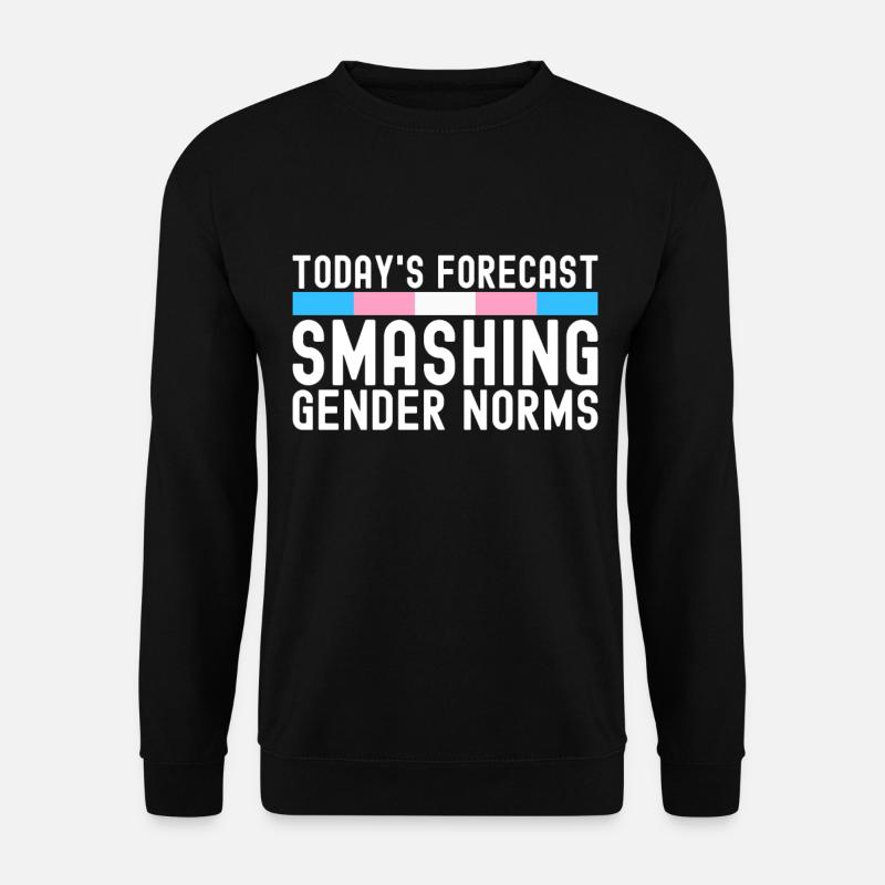 Transgender Trans LGBTQ - Unisex Sweatshirt - black