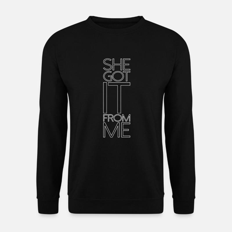 Mom's gift from me - Unisex Sweatshirt - black