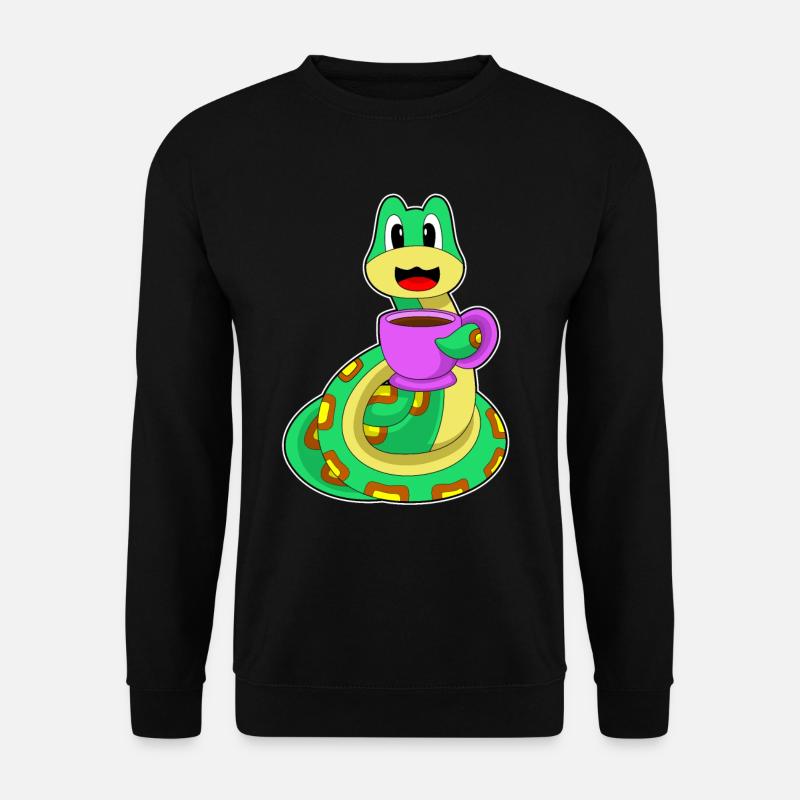 Snake Coffee - Unisex Sweatshirt - black
