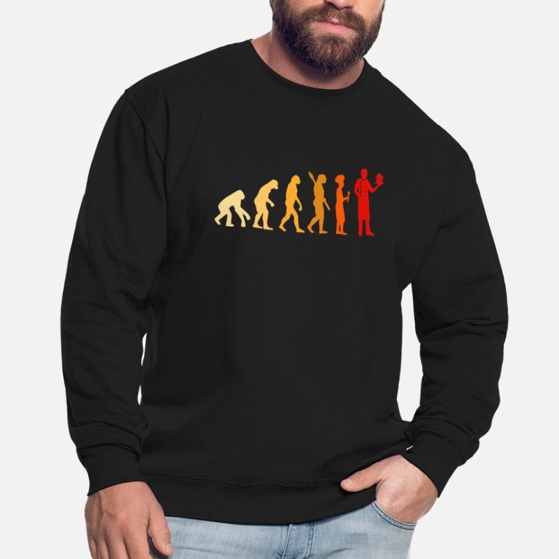 Chef Evolution Chef Cuisinier Chef Professionnel Cuisine Sweat-shirt Unisexe
