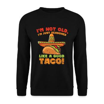 Cinco de Mayo Feiertag Eltern Fiesta Party - Unisex Pullover - Schwarz - Vorne - Alina (178cm) & Michal (187cm)
