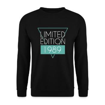 Édition limitée 1989 - Sweat-shirt Unisexe - noir - Devant - Alina (178cm) & Michal (187cm)