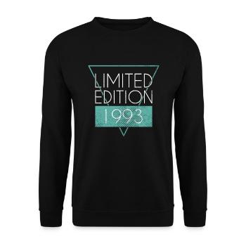 Limited Edition 1993 - Unisex Sweatshirt - black - Front - Alina (178cm) & Michal (187cm)