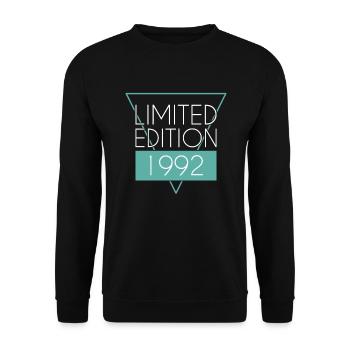 Limited Edition 1992 - Unisex Sweatshirt - black - Front - Alina (178cm) & Michal (187cm)