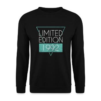 Limited Edition 1992 - Unisex Sweatshirt - black - Front - Alina (178cm) & Michal (187cm)