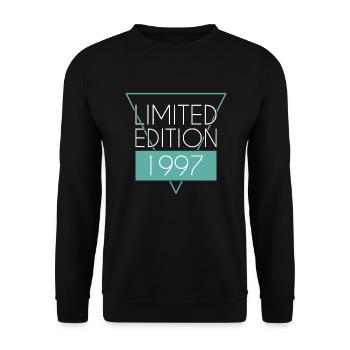 Limited Edition 1997 - Unisex Pullover - Schwarz - Vorne - Alina (178cm) & Michal (187cm)