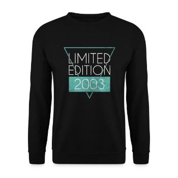 Édition limitée 2003 - Sweat-shirt Unisexe - noir - Devant - Alina (178cm) & Michal (187cm)