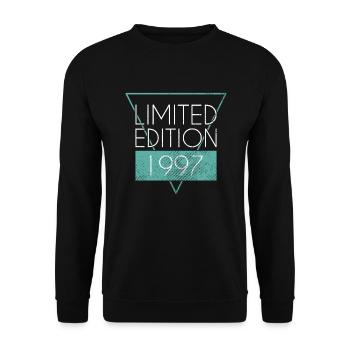 Limited Edition 1997 - Unisex Pullover - Schwarz - Vorne - Alina (178cm) & Michal (187cm)
