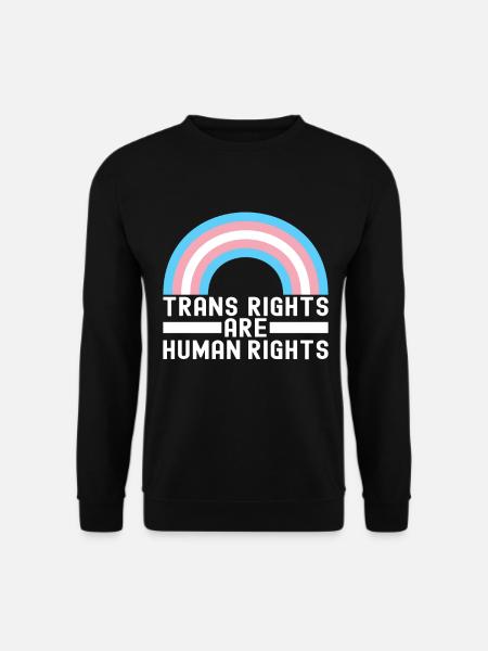 Transgender Trans LGBTQ - Unisex Sweatshirt - black