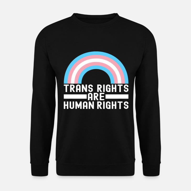 Transgender Trans LGBTQ - Unisex Pullover - Schwarz